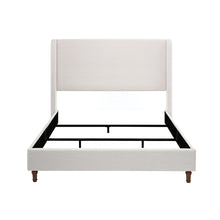 Load image into Gallery viewer, Hayden - Upholstered Wingback Bed With Tall Headboard
