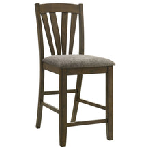Load image into Gallery viewer, Maxine - Upholstered Counter Height Dining Side Chair (Set of 2) - Brown
