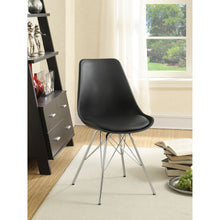Load image into Gallery viewer, Padded Dining Chair (Set of 2) - Black
