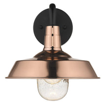 Load image into Gallery viewer, Shiny Shallow Plate Shape Wall Light - Cooper

