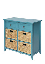 Load image into Gallery viewer, Pop Color Accent Chest With Storage - Blue
