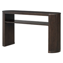 Load image into Gallery viewer, Console Table With Fluted Legs, Open Shelf
