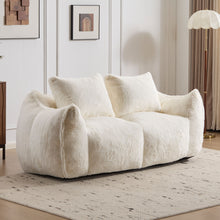 Load image into Gallery viewer, Giant Bean Bag Couch, Ultra Soft Fluffy Loveseat For Living Room
