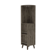 Load image into Gallery viewer, 73" Wood Corner Bar Cabinet With One Drawer - Gray
