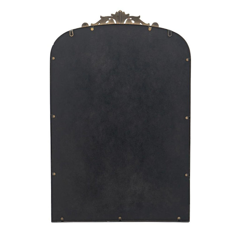 36" Arch Framed Accent Mirror - Gold