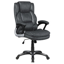 Load image into Gallery viewer, Stanton - Upholstered Adjustable Chair With Padded Arms And Adjustable Height - Gray
