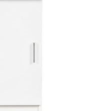 Load image into Gallery viewer, Wood Mirrored Two Drawer Vanity Table - White
