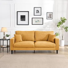 Load image into Gallery viewer, Modern Upholstered 3 Seat Sofa, High Resilience
