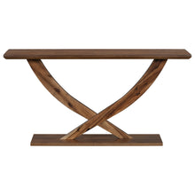 Load image into Gallery viewer, Console Table With Cross Leg Base And Reinforced Support Plate
