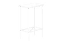 Load image into Gallery viewer, Accent Side Table, Narrow, Small, 2 Tier, Contemporary &amp; Modern
