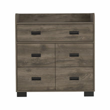 Load image into Gallery viewer, Five Drawer Dresser - Dark Brown
