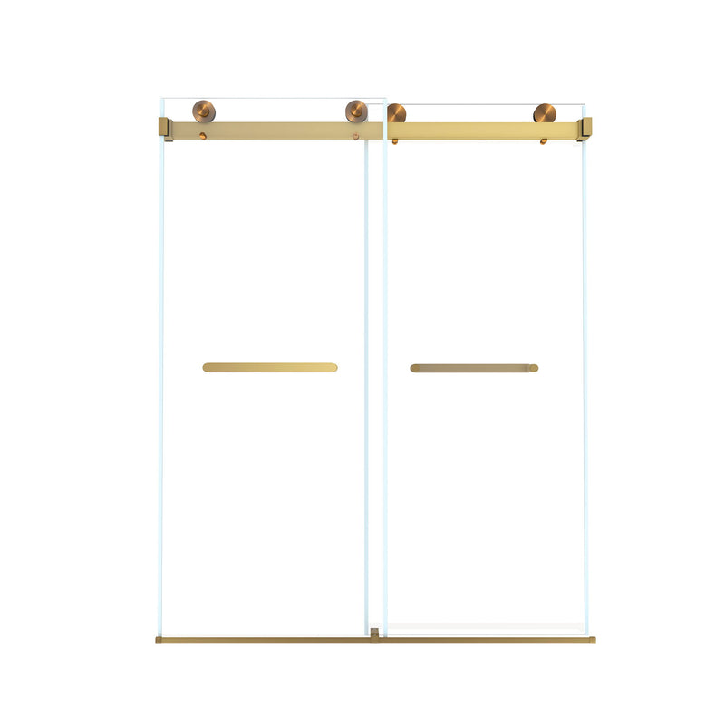 Frameless Double Sliding Shower Door