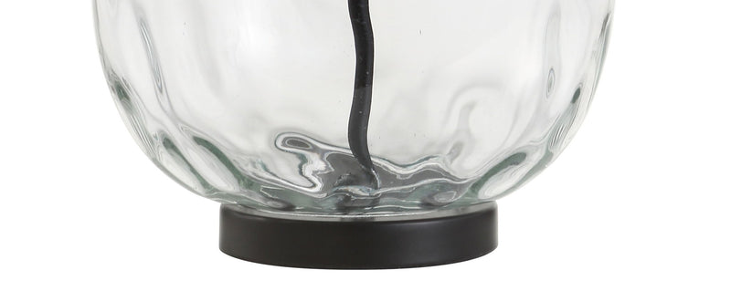 Globe Table Lamp With Globe Shade - Clear