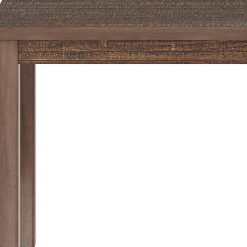 35" Solid Wood Dining Table - Espresso