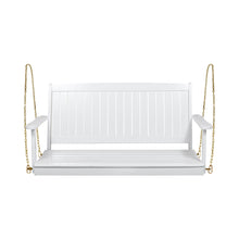 Load image into Gallery viewer, Tambora - Porch Swing Acacia Wood Slat Design
