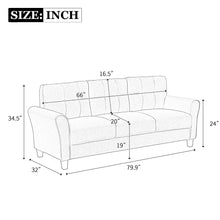 Load image into Gallery viewer, Modern Living Room Sofa Linen Upholstered Couch Furniture For Home Or Office
