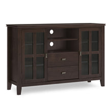 Load image into Gallery viewer, Artisan - Tall TV Media Stand - Dark Chestnut Brown
