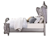 Load image into Gallery viewer, ACME Ausonia QUEEN BED Antique Platinum Finish BD00603Q
