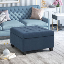 Load image into Gallery viewer, Isabella - Contemporary Ottoman With Storage
