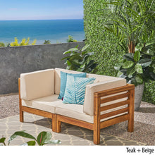 Load image into Gallery viewer, Oana - 2 Piece Loveseat Set With Water Resistant Cushions
