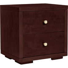 Load image into Gallery viewer, Two Drawer Nightstand - Espresso
