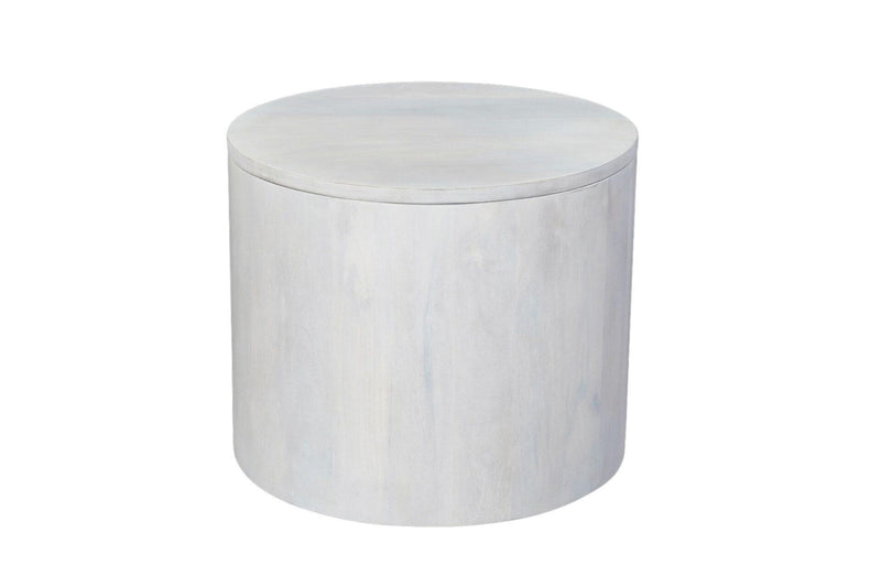 Round Nested Coffee Tables (Set of 2) - White