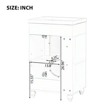 Load image into Gallery viewer, Modern Bathroom Vanity With Sink, Adjustable 2 Tier Shelf
