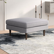 Load image into Gallery viewer, Amber - Square Upholstered Ottoman

