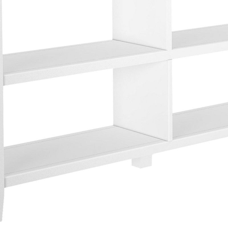 Two Shelf Bookcase - White