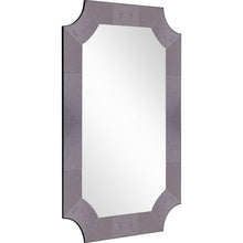 Load image into Gallery viewer, 35" Novelty Glass Framed Accent Mirror - Gray
