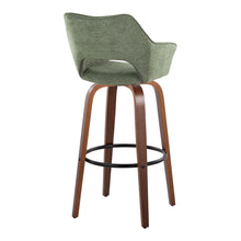 Load image into Gallery viewer, Mustang - Contemporary Fixed Height Barstool With Swivel &amp; Round Footrest (Set of 2)
