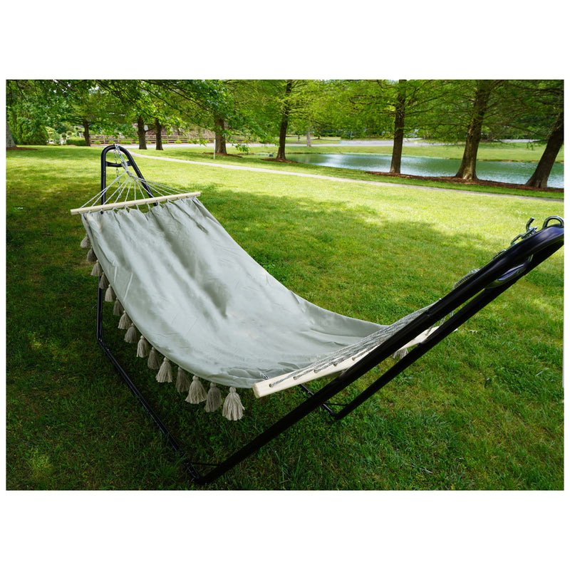 Single Spreader Bar Hammock - Gray