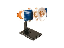 Load image into Gallery viewer, Hand Painted Model Airplane Tabletop Sculpture (401509) - Blue / Yellow
