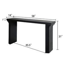 Load image into Gallery viewer, Console Table With Decorative Molding
