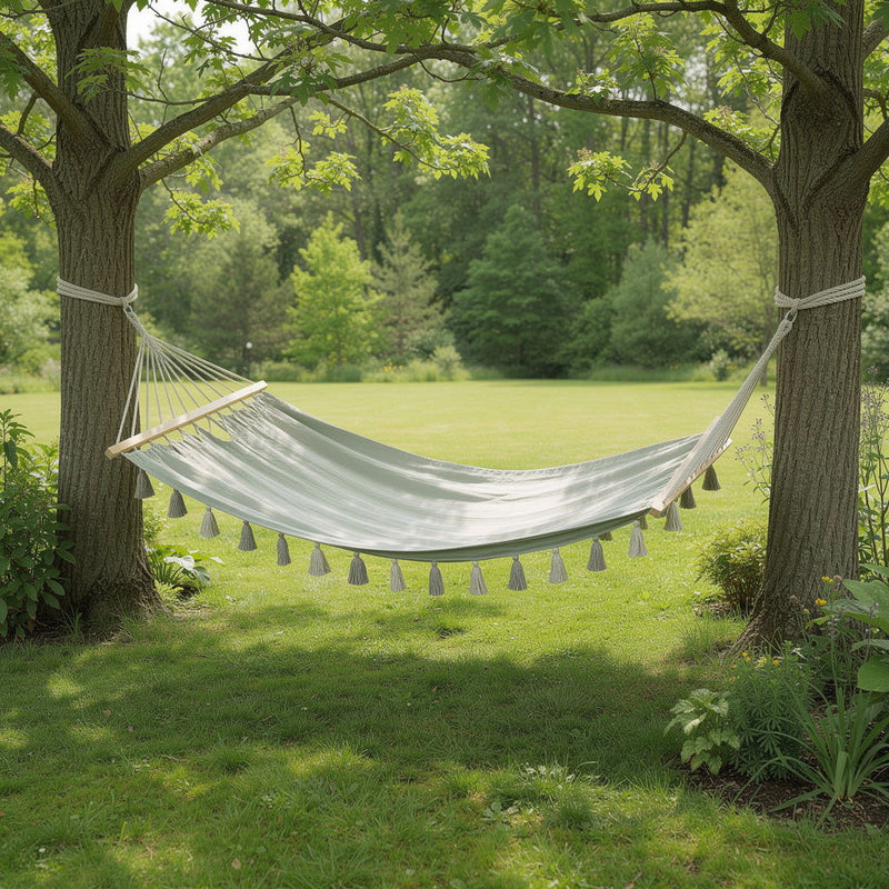 Single Spreader Bar Hammock - Gray