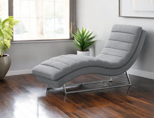 Load image into Gallery viewer, Sofa Chaise With Silver Legs - Gray
