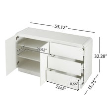 Load image into Gallery viewer, Sideboard, Wide Storage With 2 Doors And 3 Drawers
