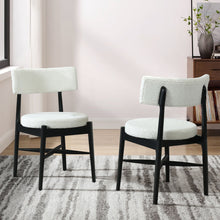 Load image into Gallery viewer, Mid Century Modern Dining Chairs With Unique Design

