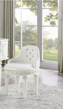 Load image into Gallery viewer, Dorothy - Vanity Chair With Swivel Chair Only - Ivory
