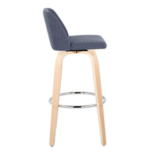 Load image into Gallery viewer, Toriano - Contemporary Fixed Height Barstool &amp; Swivel With Round Footrest (Set of 2)
