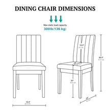 Load image into Gallery viewer, Modern Upholstered Dining Chair (Set of 2)
