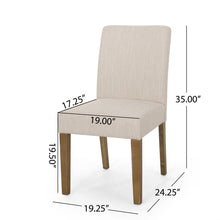 Load image into Gallery viewer, Contemporary Dining Chair With Upholstered Seating And Tapered Legs
