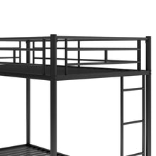 Load image into Gallery viewer, Twin over Twin Bunk Bed with Trundle, Black(OLD SKU:MF192387AAB)
