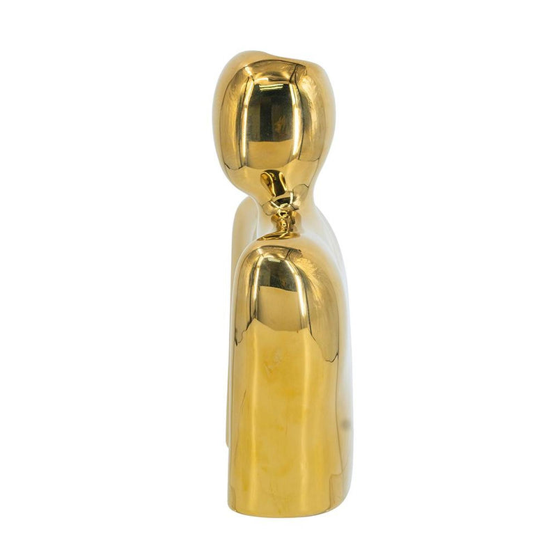 Modern Abstract Table Vase (574375) - Gold