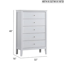 Load image into Gallery viewer, Daniel - Chest, 5 Drawer Storage Unit
