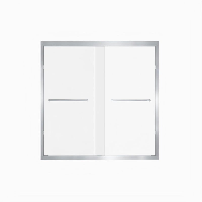 Double Sliding Shower Door With Explosion Proof Film