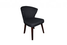 Load image into Gallery viewer, 31" Contemporary Wooden Curve Back Dining or Accent Chair - Gray
