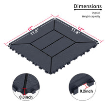 Load image into Gallery viewer, New Style Patio Diy Module Interlocking Decking Tiles, Floor Outdoor And Indoor, Easy And Quick Installation
