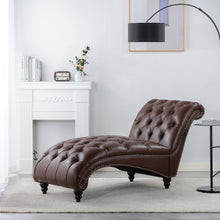 Load image into Gallery viewer, Tufted Armless Chaise Lounge
