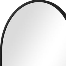 Load image into Gallery viewer, 24" Arch Metal Framed Mirror Set - Black
